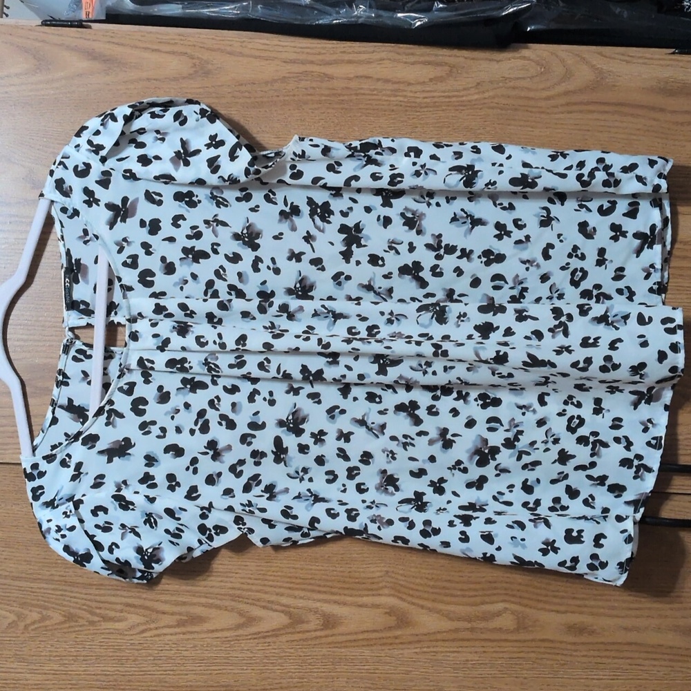 Papermoon Black and White Blouse